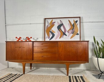 Mid Century Modern Teak Credenza by Jentique Made in England