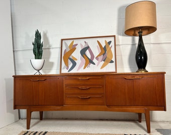 Mid Century Modern Teak Credenza by Jentique Made in England