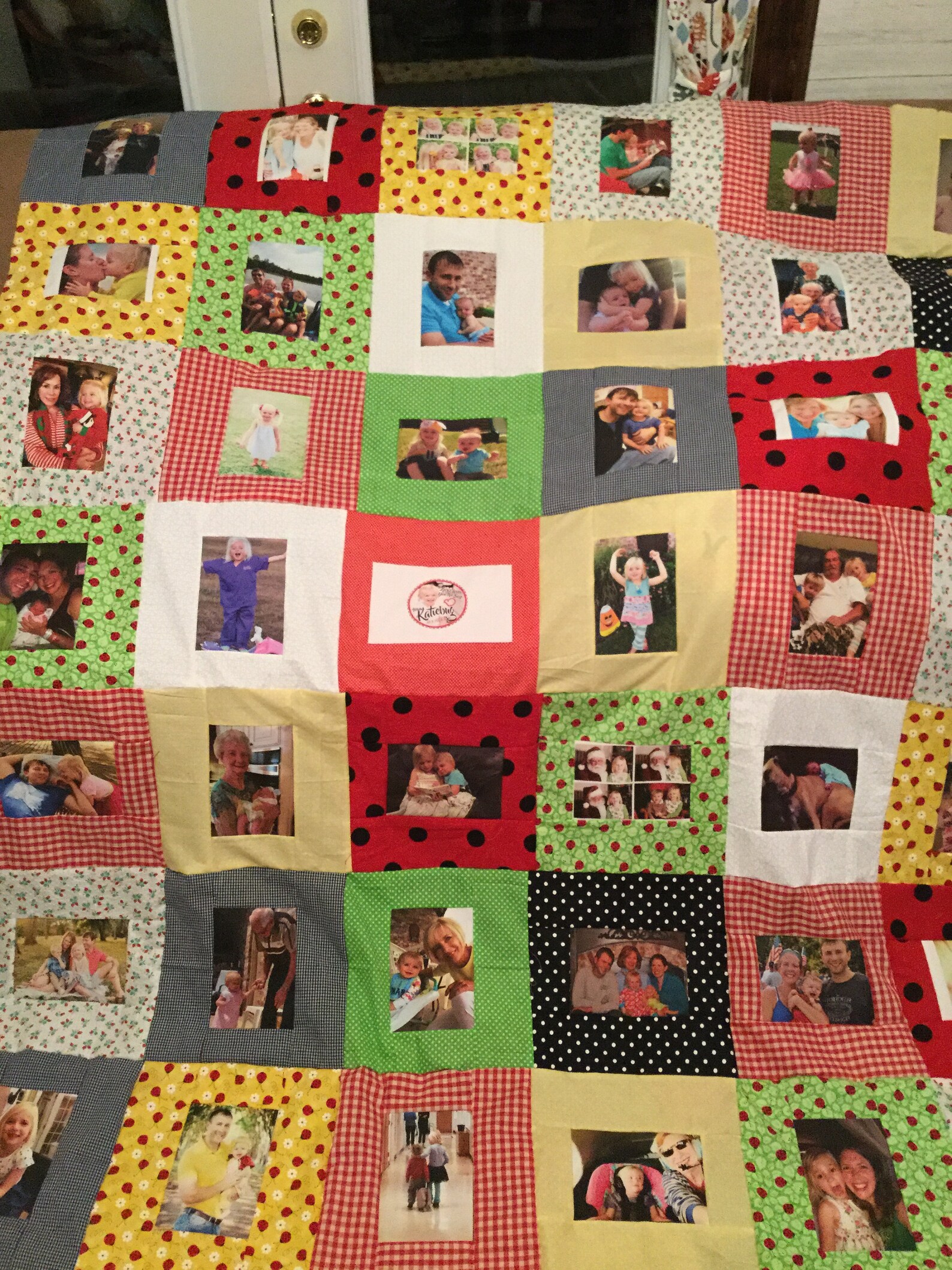Memory Quilt Picture Quilt Photo Quilt Support Childhood Etsy