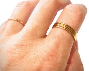 Smooth ring set