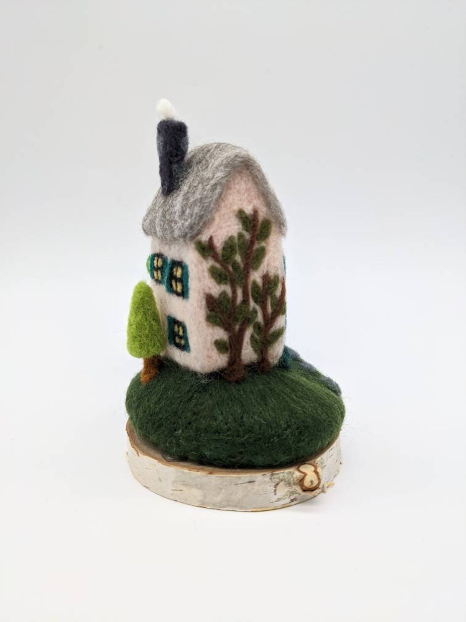 Needle Felt Cottage Needle Felt Cottage Fairy House Etsy