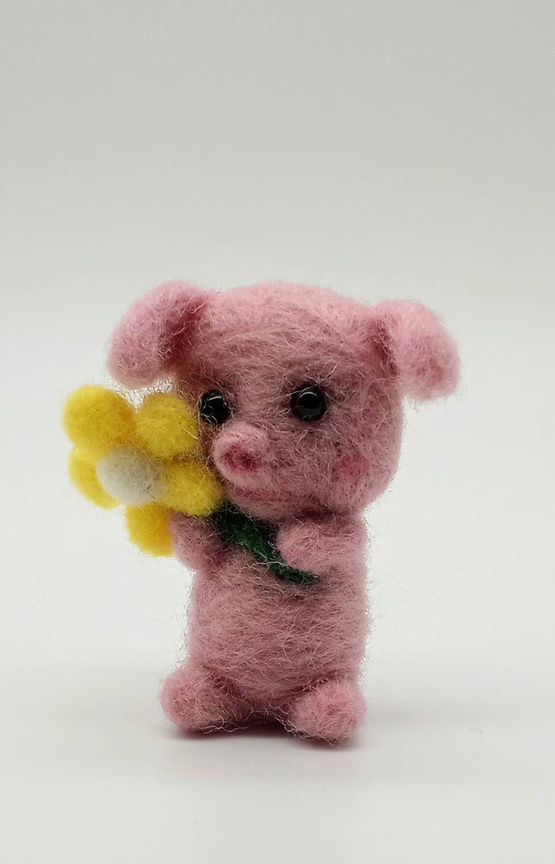 Sheep Pigs Chicken Farm Needle Felt Animals Needle Felt Farm Animals
