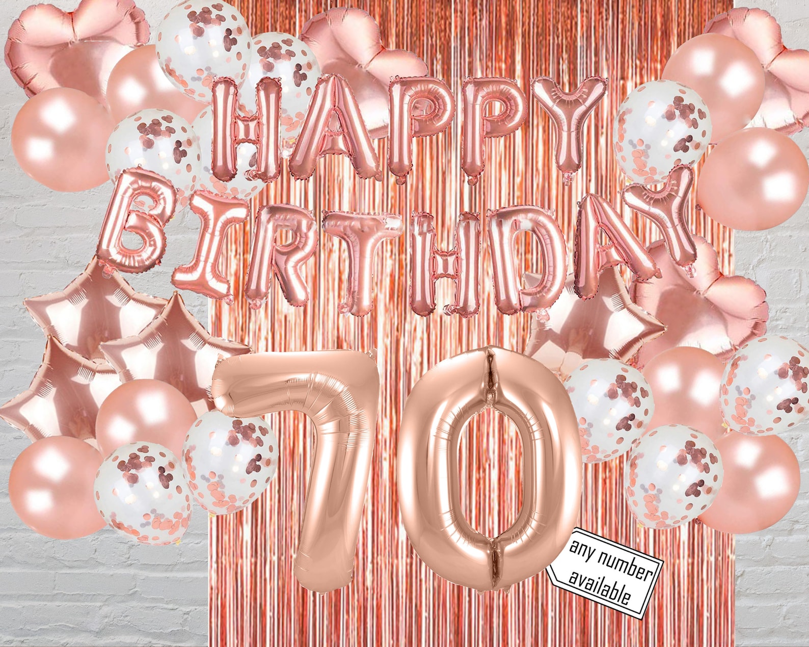 happy-70th-birthday-rose-gold-balloon-banner-photo-booth-etsy