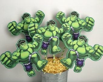 Hulk cake topper | Etsy