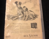 Vintage RCA Victor Ad Page