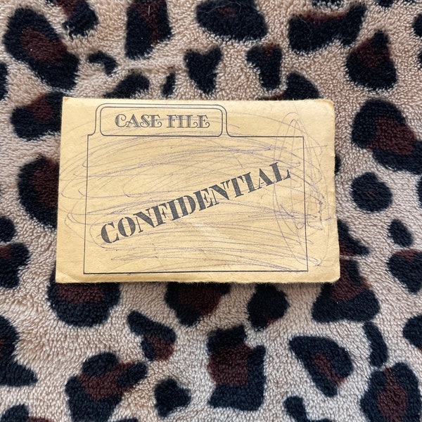 1972 Clue Confidential Envelope