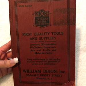 Vintage Dixon Catalog - Etsy