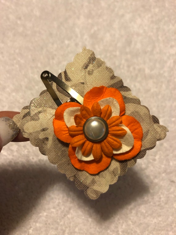 Handmade Paper Barrette - image 1