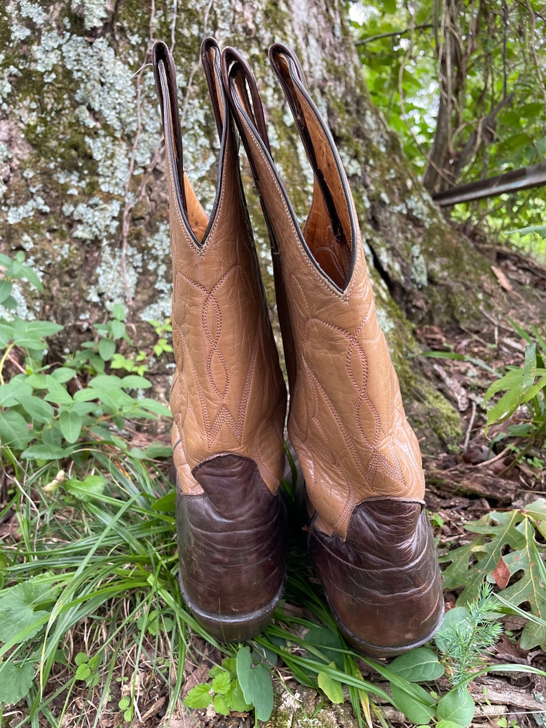 The Sanders Cowboy Boots Etsy