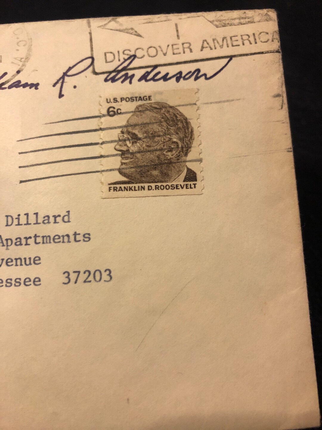 6 Cent Franklin D Roosevelt Stamp Etsy