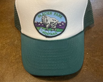 Vintage Glacier Park Montana Trucker Hat