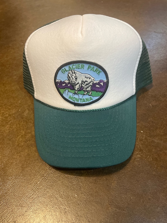 Vintage Glacier Park Montana Trucker Hat