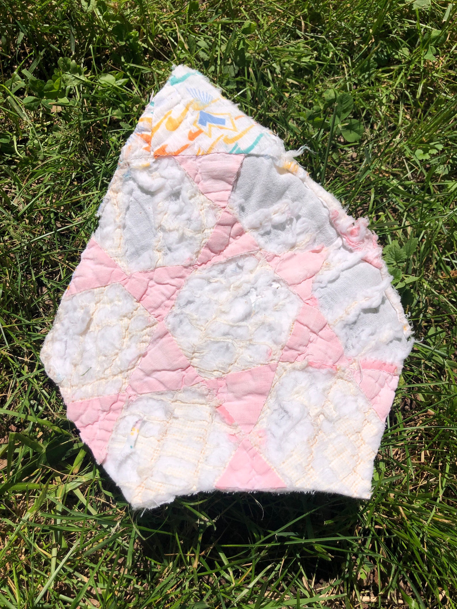 Vintage Quilt Remnant Etsy