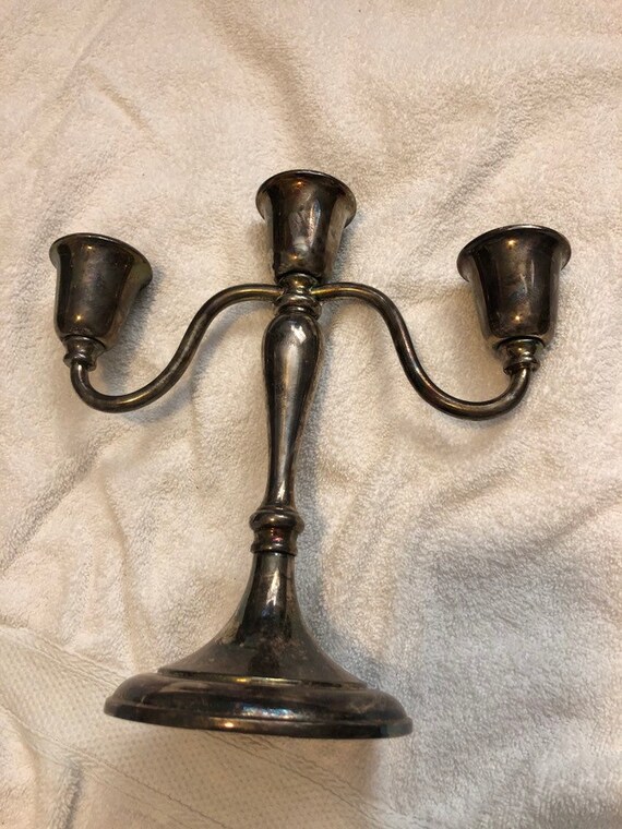 Gorham silver shop candelabra