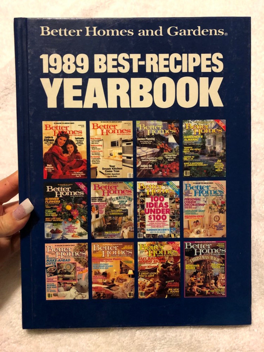 Better Homes and Gardens 1989 Best Recipes Yearbook Etsy