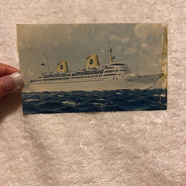 Vintage Swedish Postcard