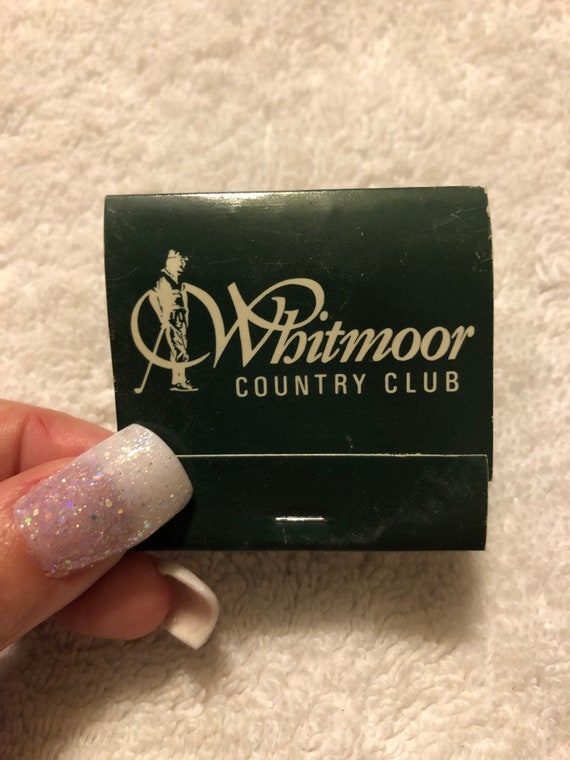 Whitmoor Country Club Matchbook Etsy