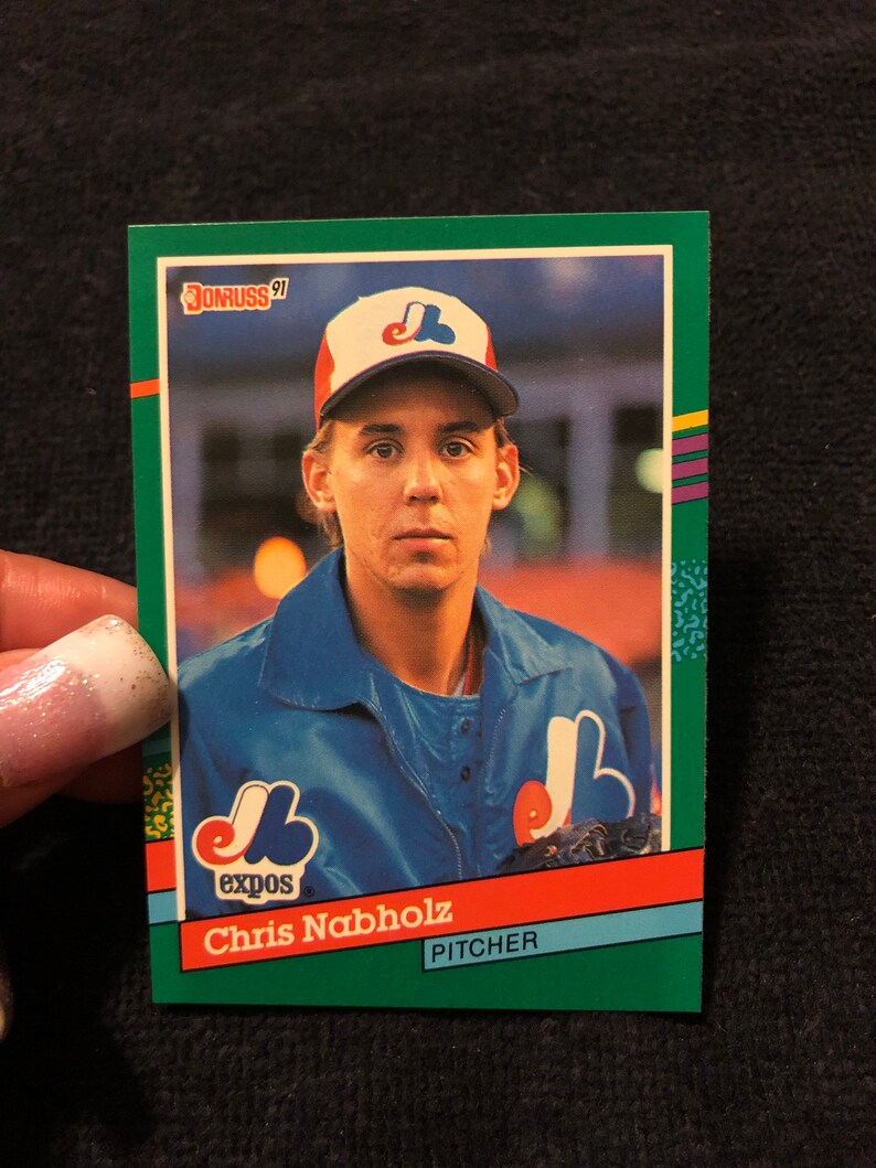 1991 Chris Nabholz Baseball Card