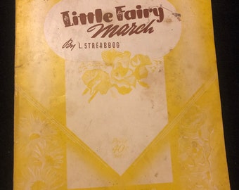 Vintage Sheet Music Cover