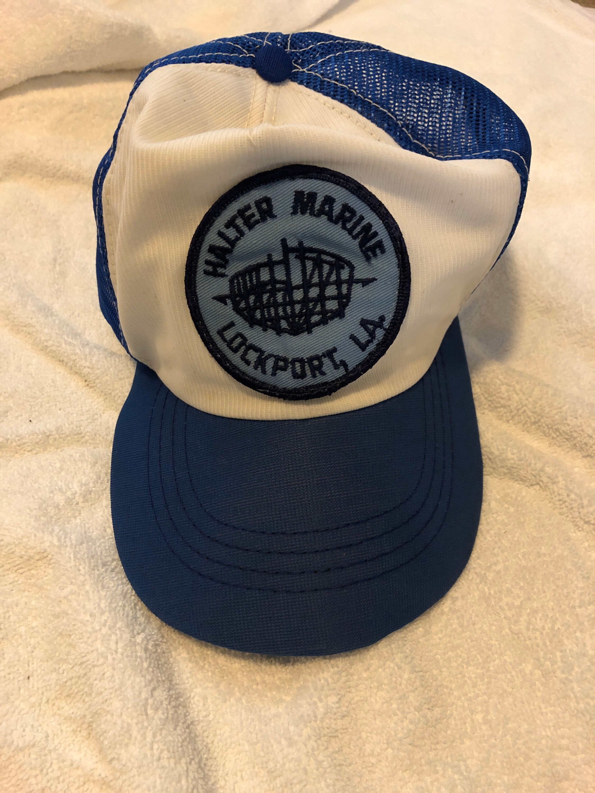 Halter Marine Lockport Louisiana Trucker Hat 