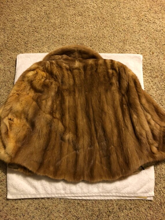 Vintage Fur Capelet - image 2