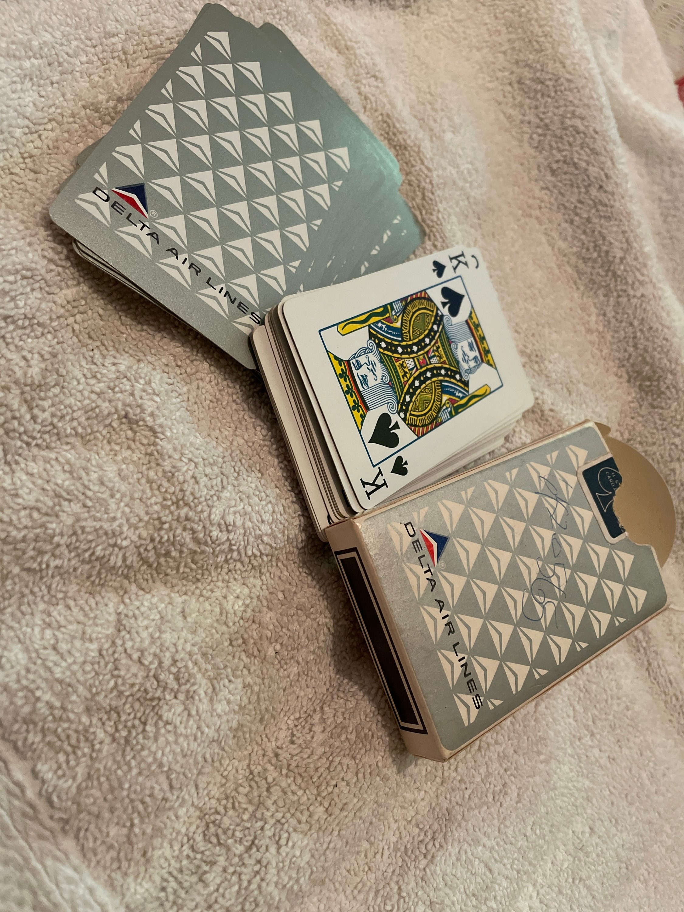 Delta Airlines Playing Cards Etsy