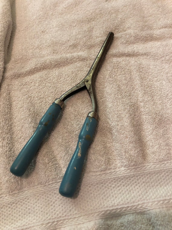 Vintage Curling Iron Etsy
