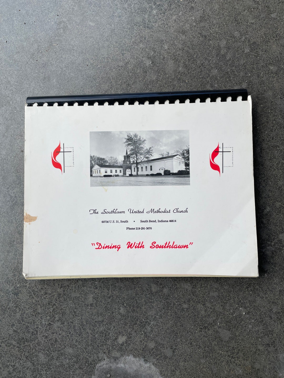 The Southlawn United Methodist Church Cookbook Etsy