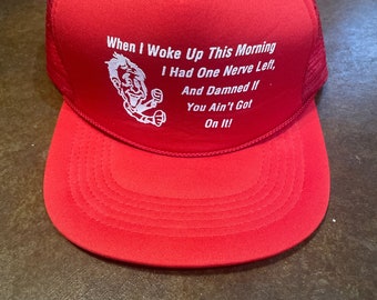 Vintage Funny Trucker Hat