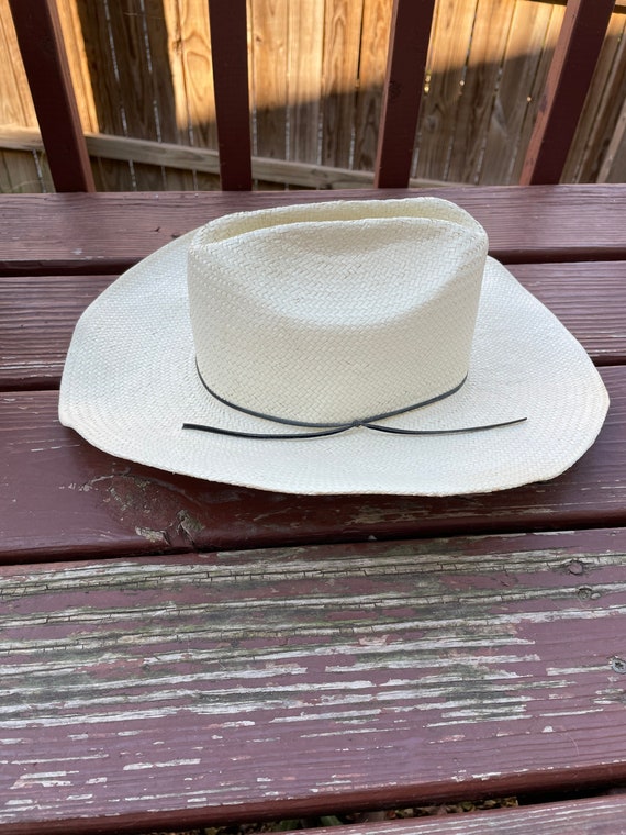 Straw Cowboy Hat - image 2