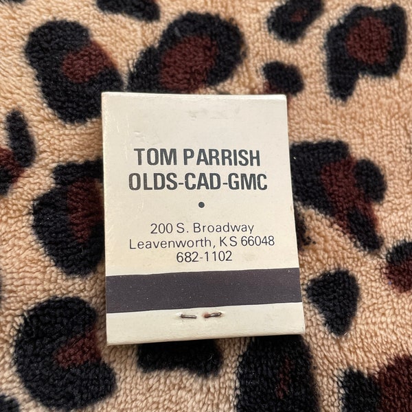 Tom Parrish Olds-Cad-GMC Matchbook