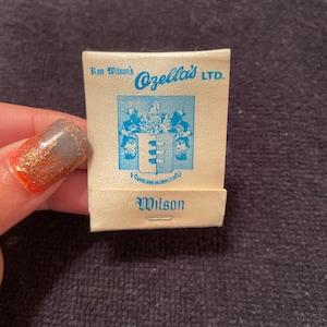 Ozella’s Matchbook