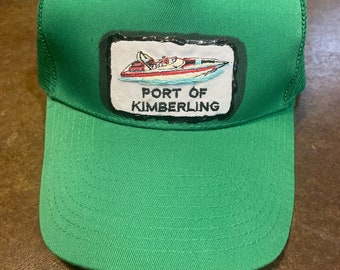 Vintage Port of Kimberling Patch Trucker Hat