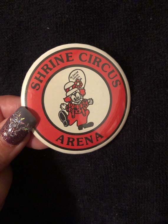 Shrine Circus Button