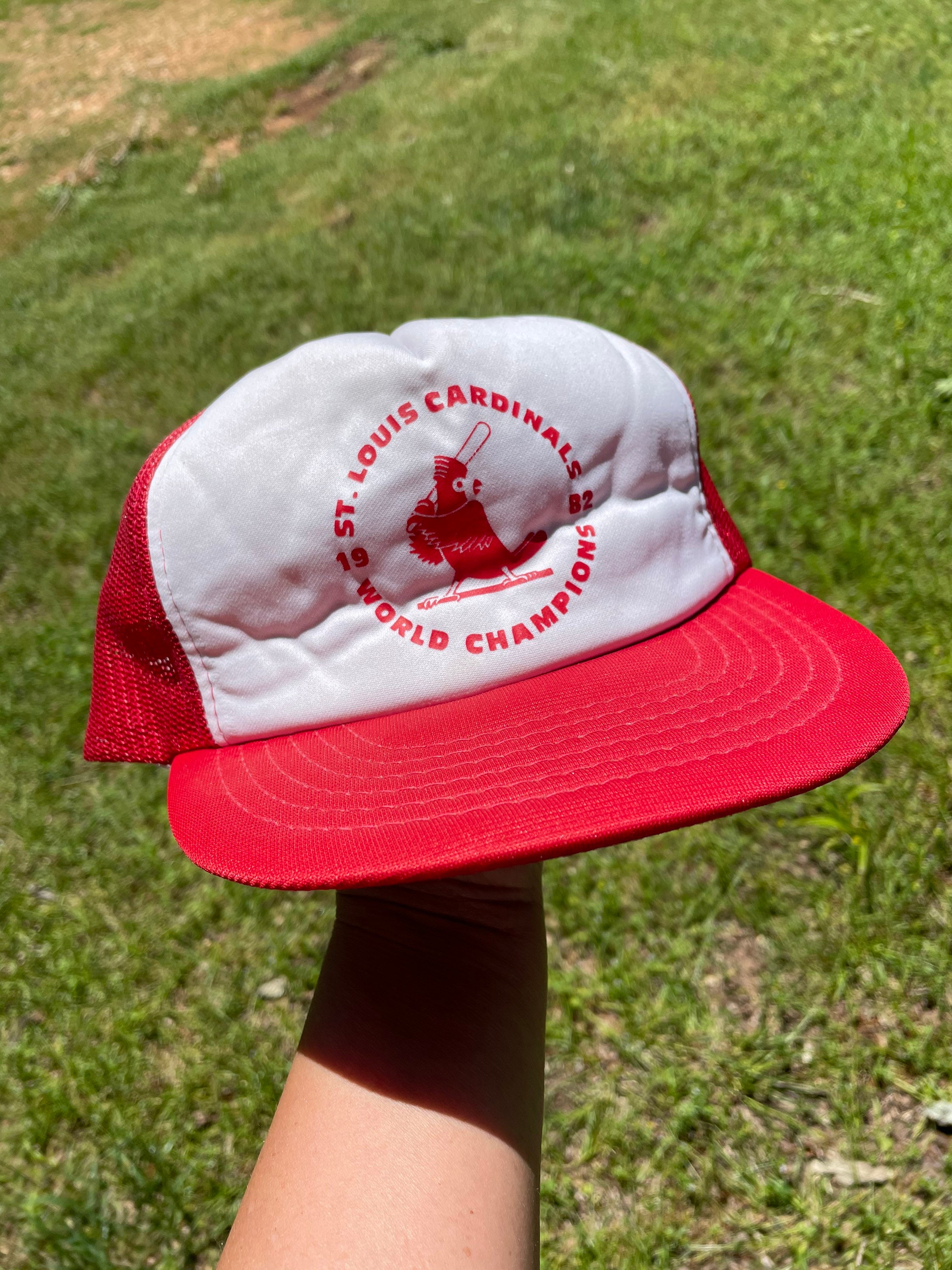 St. Louis Cardinals World Champions 1982 Trucker Hat -  UK