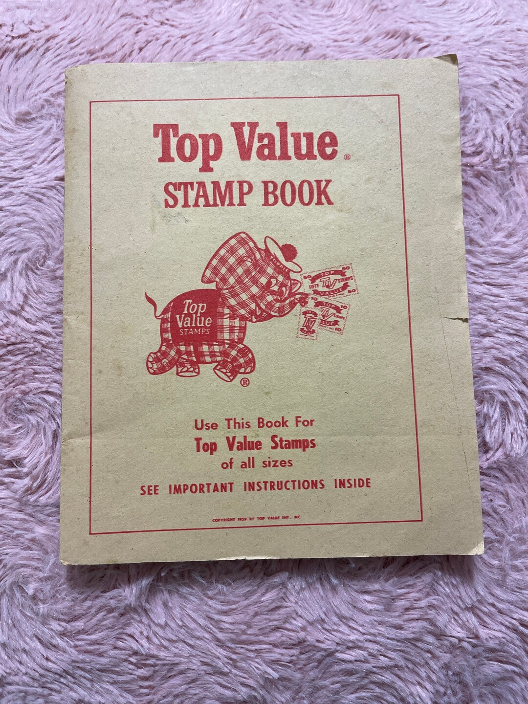 Top Value Stamp Book Etsy
