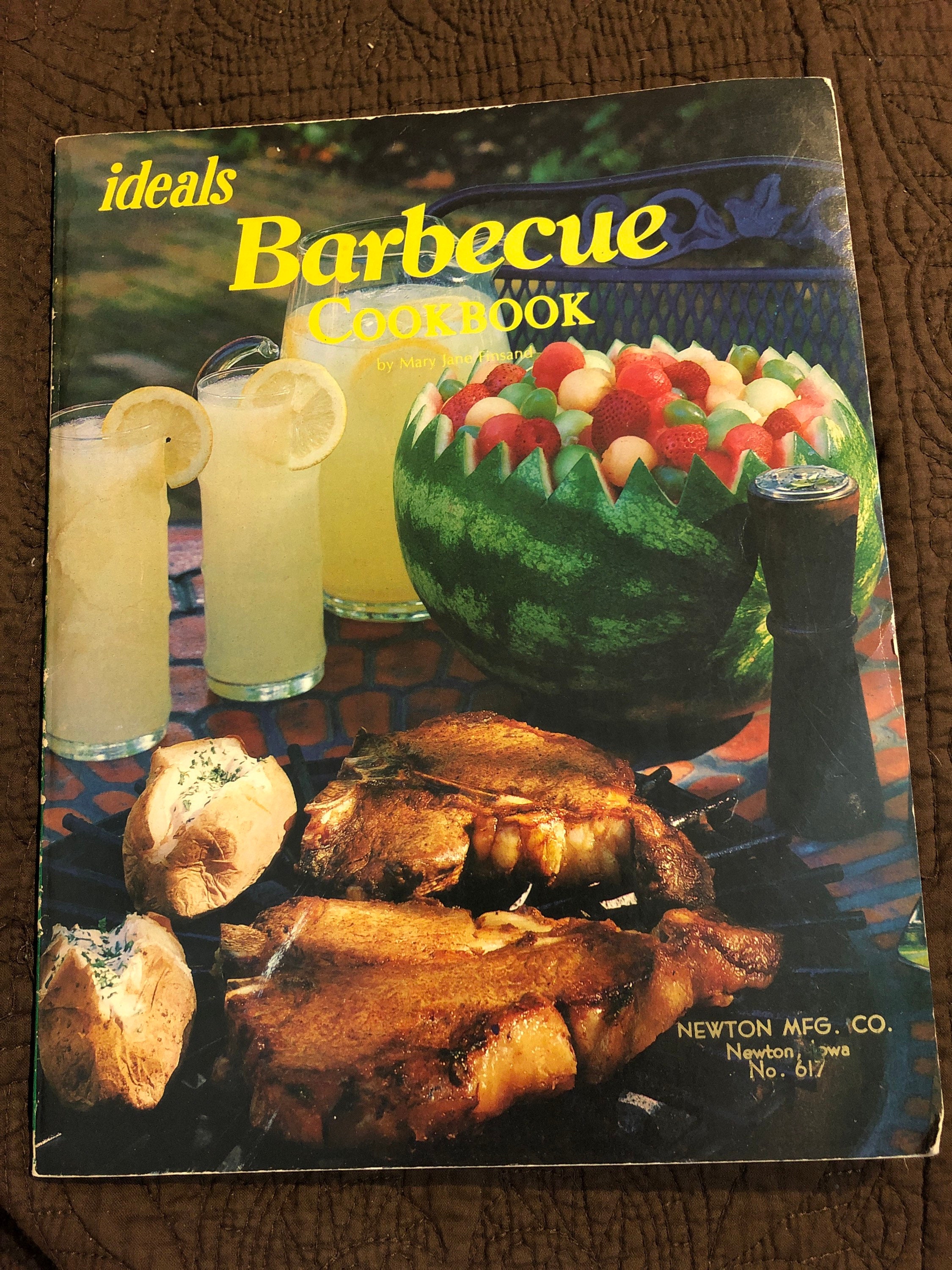 Ideals Barbecue Cookbook Etsy