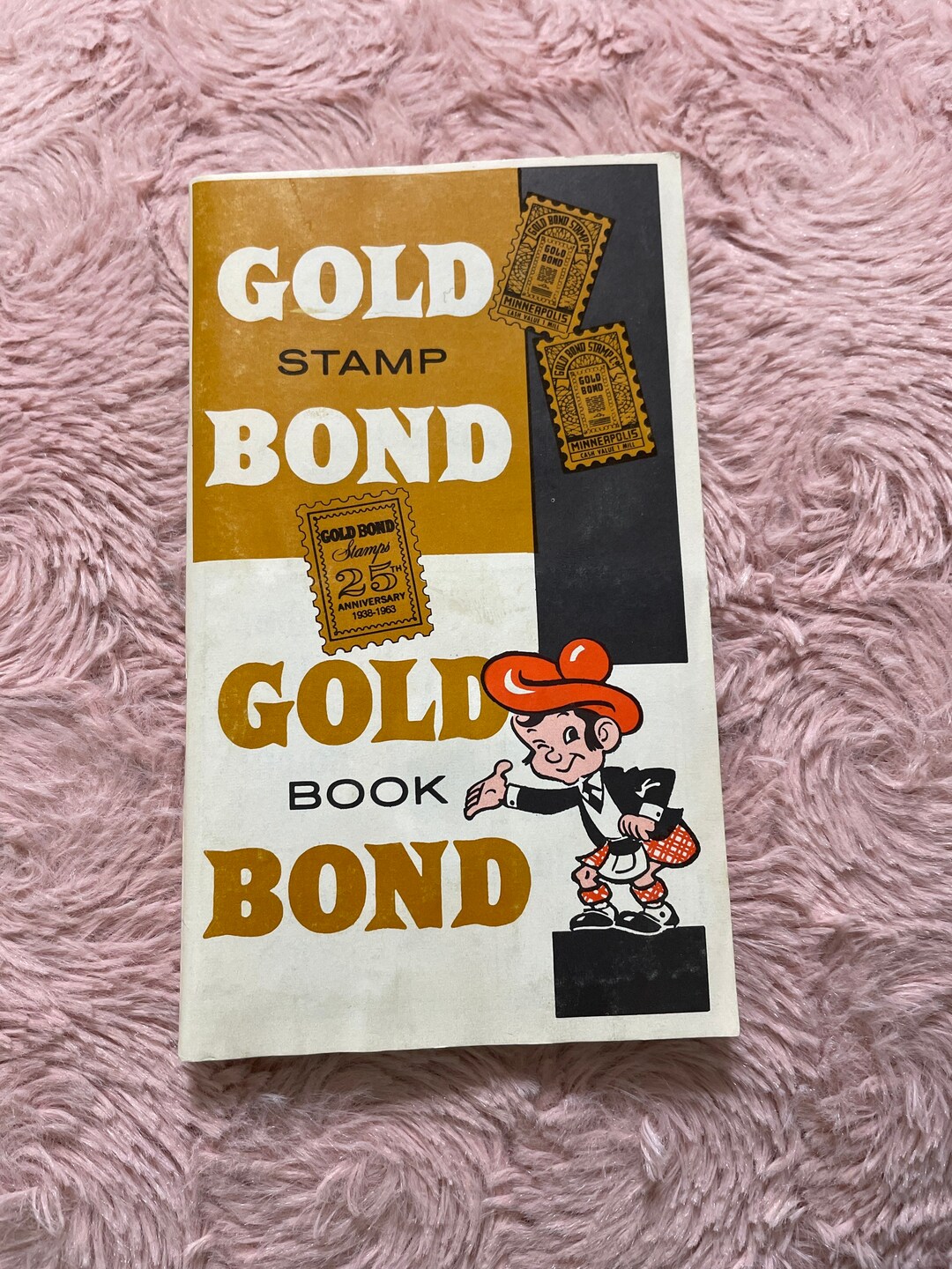 Gold Stamp Bond Book Etsy