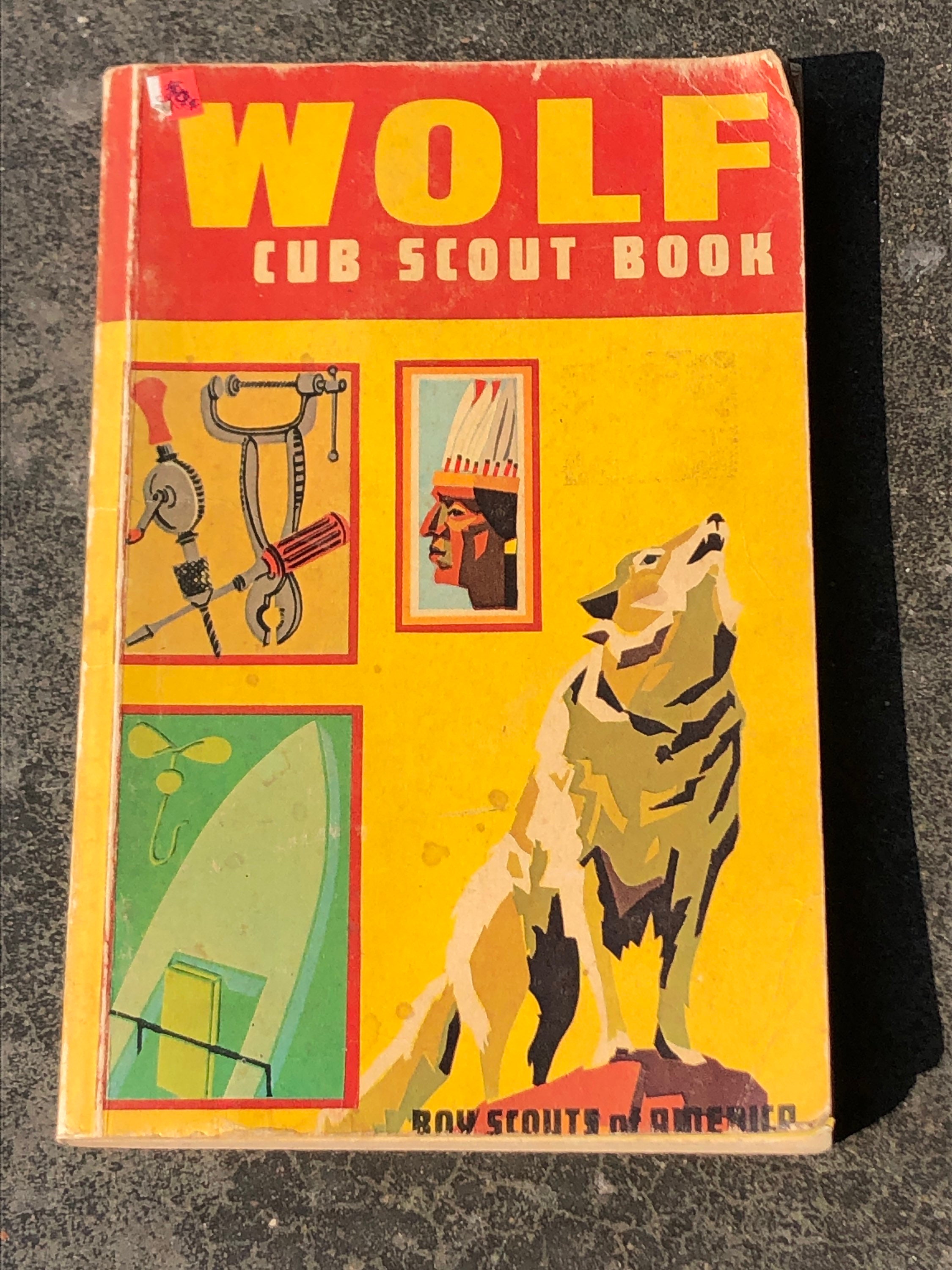 Cub scout wolf book