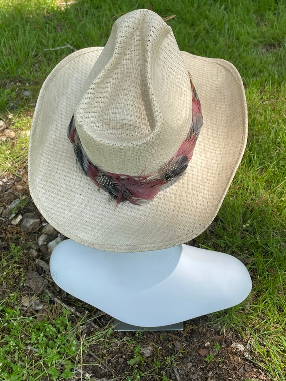 Vintage Straw Cowboy Hat - image 4