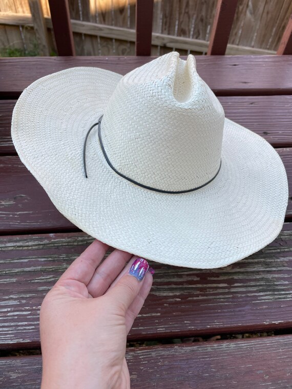 Straw Cowboy Hat - image 3