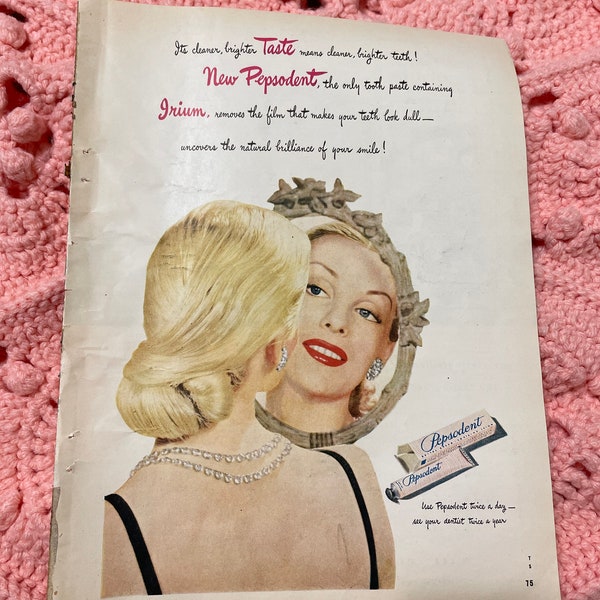 Vintage Ad Page