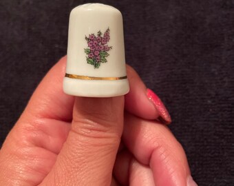 Floral Thimble