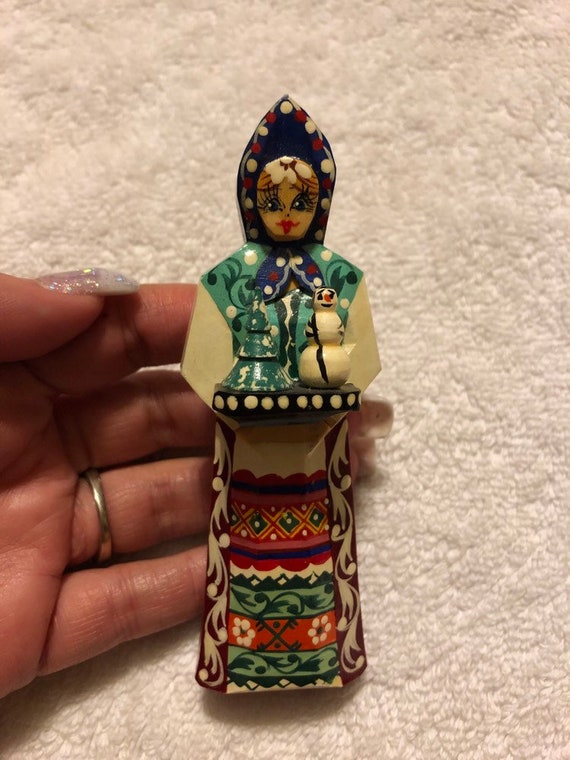 russian doll figurine