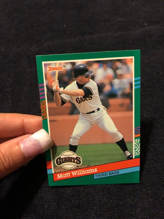 1991 Matt Williams Baseball Card