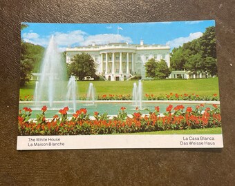 Vintage White House Postcard