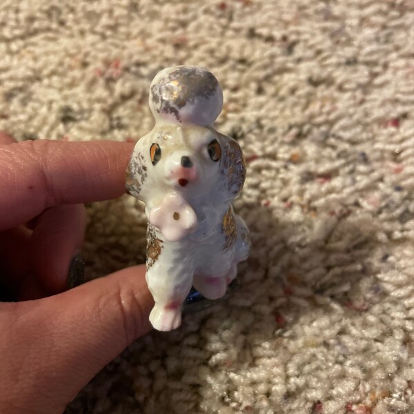 Poodle Figurine