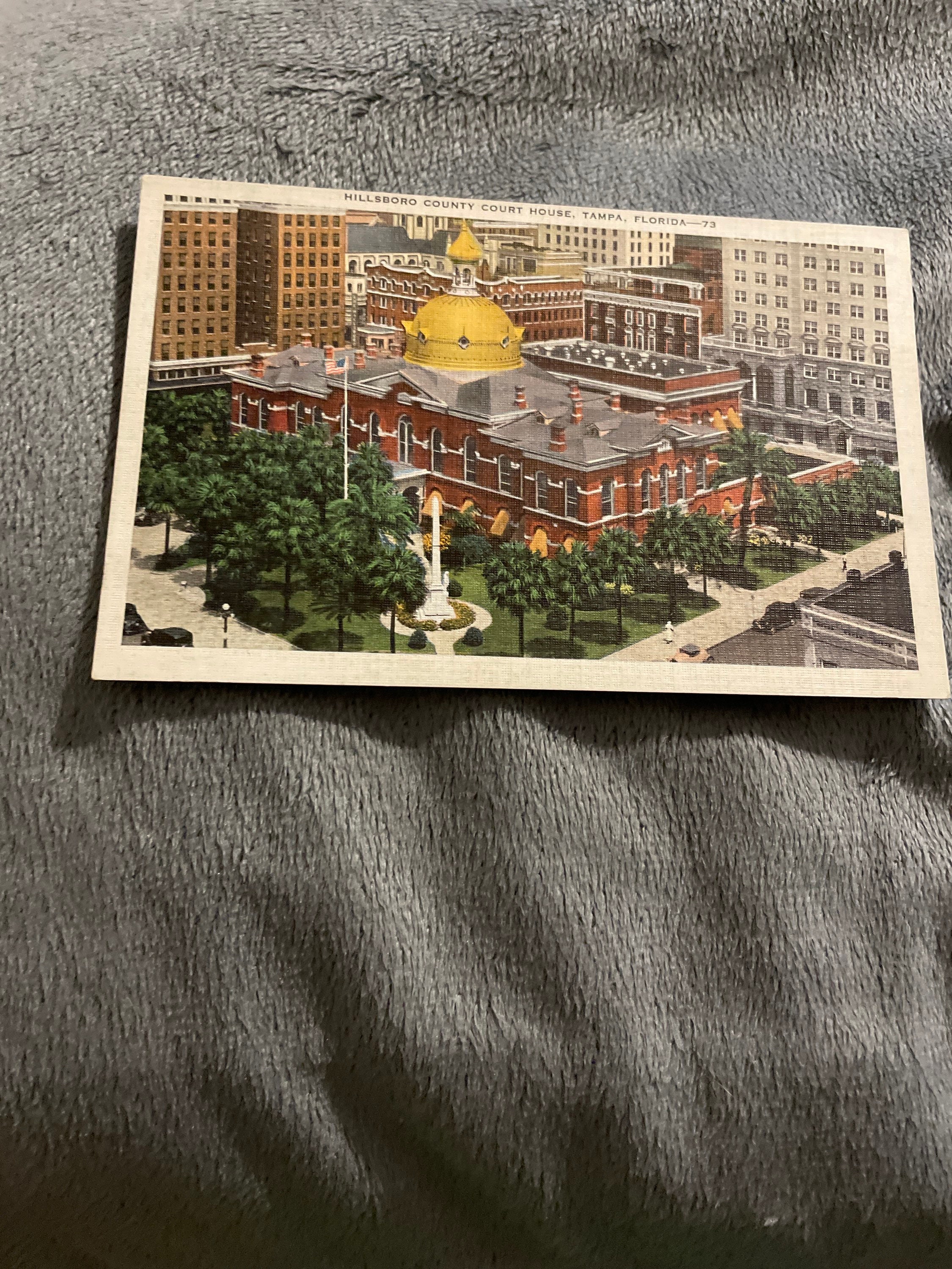 Postcard Florida Orlando FL Downtown 1960s Chrome Unposted 