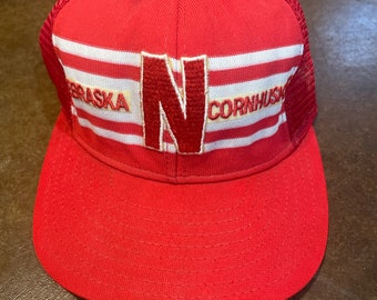 Casquette trucker vintage Nebraska Huskers