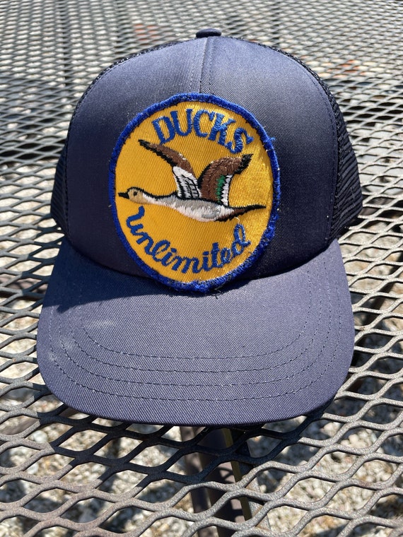 Vintage Ducks Unlimited Patch Trucker Hat